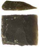 English gun flint, 7/8 x 1", Fowler, Jaeger, Tulle, Twigg, Hatfield, Chambers. We are temporarily limiting purchase of this item to twelve per order. We will manually edit your order if your order exceeds that amount.
